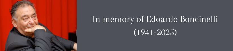 In memory of Edoardo Boncinelli