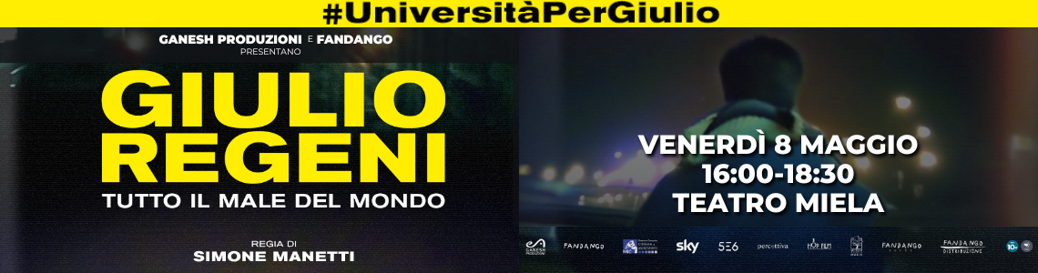 Cover documentario Regeni